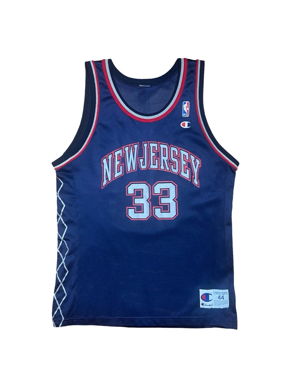Vintage Y2K NBA New Jersey Nets  Stephon Marbury Champion Basketball Jersey